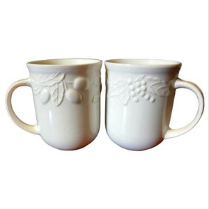 Vtg Fruit Impressions by DAILY DINING Coffee Tea Hot Chocolate Cup Mug